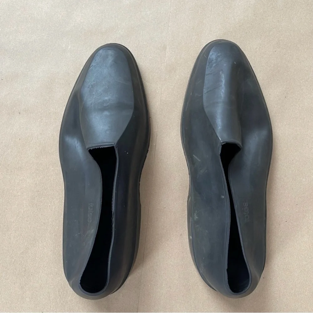 TOTES Natural Black Rubber Men's - Size Large